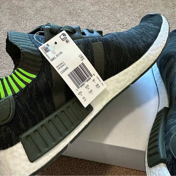 adidas NMD_R1 Primeknit Night Cargo Sneaker - Picture 12 of 14
